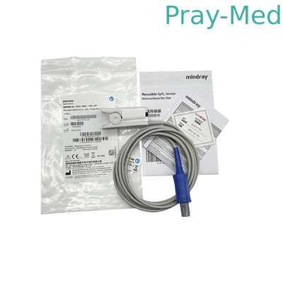 شراء أجهزة استشعار SpO2 قابلة لإعادة الاستخدام Mindray 512FLL 6Pin مصطفة أصابع البالغين 040-001403-00 التصنيع عبر الإنترنت