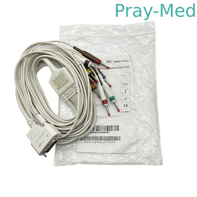 شراء الصفحة TC10 ECG EKG كابل المريض الطويل ذو العشرة قنوات AHA 989803184951 التصنيع عبر الإنترنت