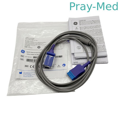 شراء كابل التوسيع الأصلي GE 11pin Spo2 Nellcor OxiMax 2021406-001 التصنيع عبر الإنترنت