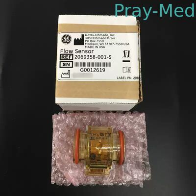 شراء جهاز استشعار تدفق أساسي لمواصفات جنرال إلكتريك لجهاز التهوية مع قياس حساسية عالية ومقاومة للتآكل الطبية التصنيع عبر الإنترنت