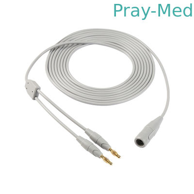 شراء ملحقات جهاز التهوية CE القابل لإعادة الاستخدام Euro Us Electrosurgica سيليكون كابل ثنائي القطب التصنيع عبر الإنترنت