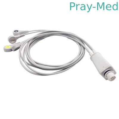 شراء ECG Leadwire Set 4 Lead 3ft Fukuda Denshi For LX-7120 7230N التصنيع عبر الإنترنت