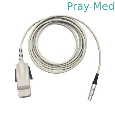 مستشعر Nonin Spo2 8604 / 8604D 6-Pin Lemo Connector 3m للبالغين / الأطفال