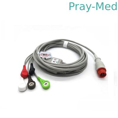 كابل Bionet BM3 BM3VET ECG قطعة واحدة للاستخدام الطبي في المستشفى لمراقبة المريض