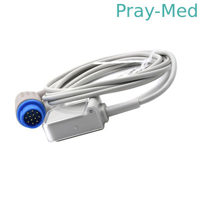 كابل مهايئ 12PIN Biolight SpO2 أنثى موصل D-Sub ذو 9 سنون 15-027-0005