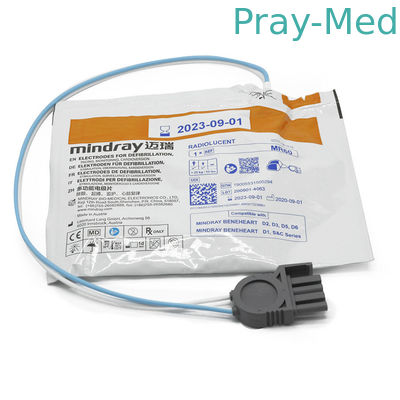 وسادات جهاز إزالة رجفان القلب MR60 الأساسية للبالغين D1 D3 D6 115-040517-00