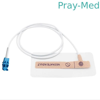 GE Datex Ohmeda TruSat مستشعر SpO2 يمكن التخلص منه 8 دبوس موصل OXY-AP-10
