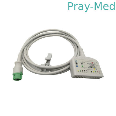Mindray 10 Lead EKG Trunk Cable 2.4m 009-004728-00 0010-30-42721