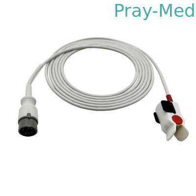 Zoncare / Hwatime Spo2 Probe Sensor 6pin Pediatric Finger Clip TPU سترة