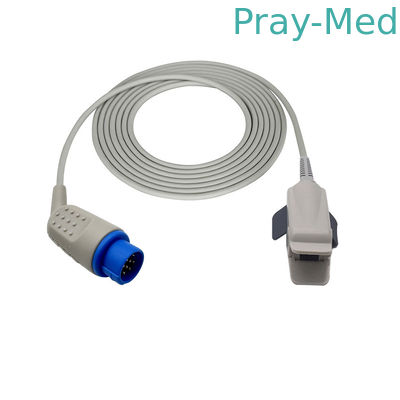 متوافق بيوليت M9500 / m8500 / m7000 12pin الكبار ريوزابل spo2 مجسات التحقيق مع 3 متر