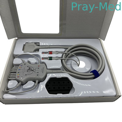 أصل Mindray R12 ECG كابل الرصاص 12 الرصاص الموز TPU EC6408 040-001642-00