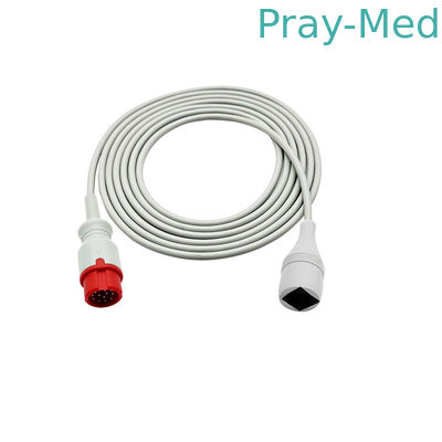 12 دبوس 3m Tpu كابل ضغط الدم الغازي متوافق مع PH