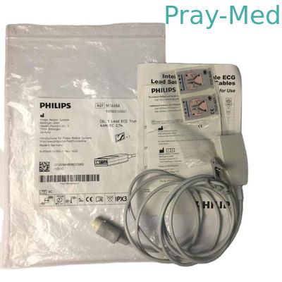 الكابل الأساسي 12pin ECG 5 الرصاص 989803145061 M1668A 2.4m