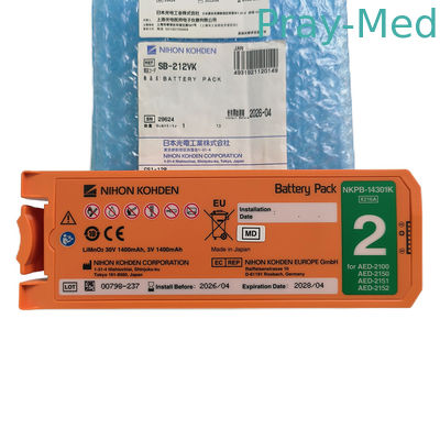 30 فولت 1400mAh البطارية استبدال لأصلي نيهون كوهدن القلب 2100 AED SB-212VK