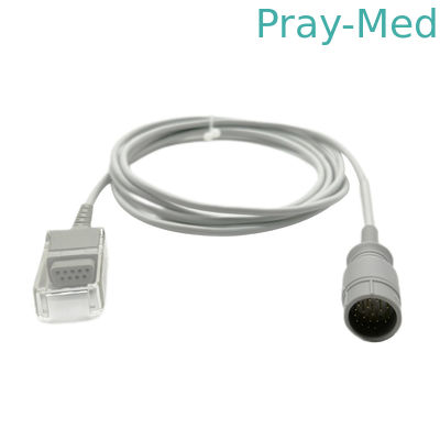 متوافق Masi-mo 25pin إلى DB9 Spo2 كابل التمديد LNCS 3376
