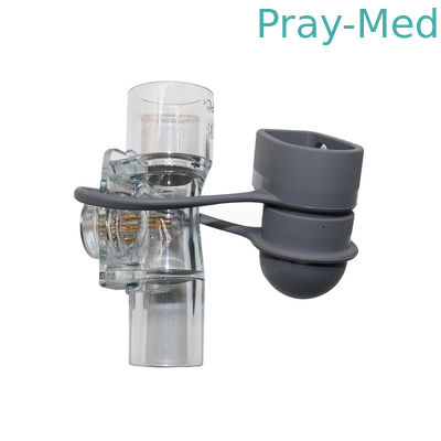 مستشعر تدفق Weinmann BiCheck القابل لإعادة الاستخدام مع غطاء وقائي لنقل MODUL CapnoVol و MEDUMAT
