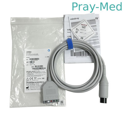 أصل Mindray 6PIN ECG EKG كابل صندوق EV6101 0010-30-42782