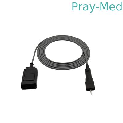 كابل توصيل لوحة سالبة عالية التوصيلية وقابل لإعادة الاستخدام بطول 3 أمتار لمعدات الجراحة الكهربائية