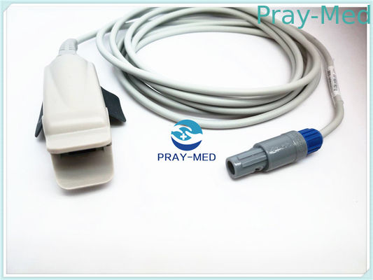 MD300A نبض مقياس التأكسج حديثي الولادة مسبار ريدل 6 دبوس وصلة تبو كبل