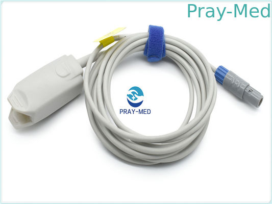 رقمي 5 دبوس الكبار SPO2 الاستشعار دقق Contec TPU كابل CMS6000 / 7000/8000