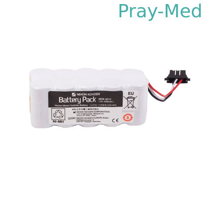 بطاريات Nihon Kohden NKB-301V للمعدات الطبية 12V 2800mAh ضمان لمدة 12 شهرًا