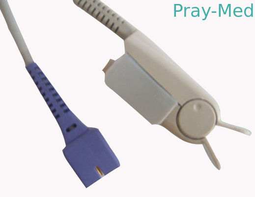 جهاز استشعار Spo2 قابل لإعادة الاستخدام من OXI 9Pin للكبار مع 0.9m N595 N600
