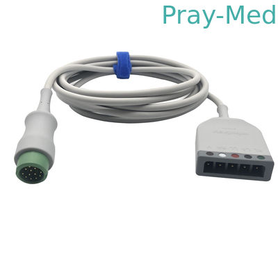 الأصلي Mindray ECG جذع كابل 5 الرصاص Def-P EV6201 009-004728-00
