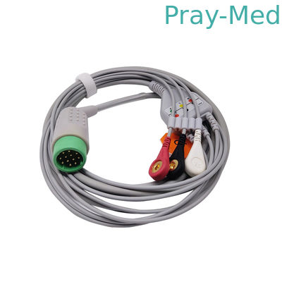 Lifepak ECG كابل المريض 12 دبوس توصيل سترة TPU11110-000029