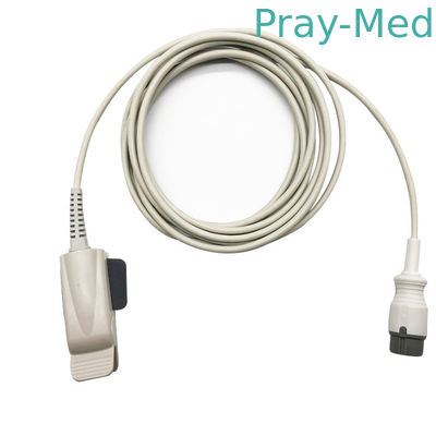 Zoncare / Hwatime مشبك إصبع للبالغين Spo2 Sensor TPU 3m 6 Pin Spo2 Sensor