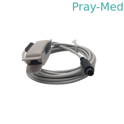 Biosys الكبار إصبع كليب SpO2 الاستشعار BPM-300 TPU 3m / 10 قدم جولة 6 دبوس Biosys موصل