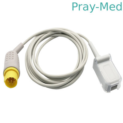 MEK Spo2 تمديد كابل داتاسكوب Spo2 كابل محول 8pin موصل 2.4 متر