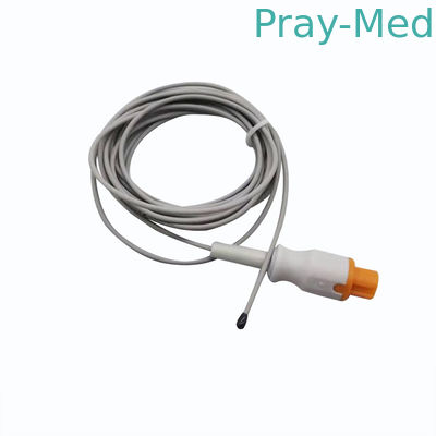 المستقيم 0011 30 37382 مسبار درجة الحرارة الطبية 2pin ل Edan Mindray