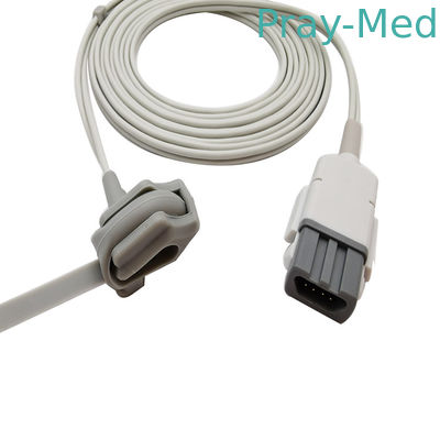 9 دبوس التفاف حديثي الولادة الاستشعار Datex Ohmeda 9 Pin TruSat SpO2 Probe